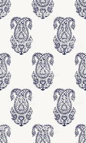 Black And White Paisley Pattern Vector Seamless Indigo Dye Woodblock Printed Paisley Pattern Traditional With Images Paisley Art Paisley Background Fabric Patterns Design