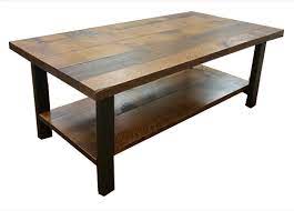 Table will exhibit unique grains, knots, and fissures that add to the distinct character of this exceptional statement piece. Rustic White Oak Yukon Coffee Table