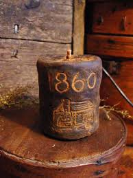 Maybe you would like to learn more about one of these? Primitive Blackened Beeswax 1860 Log Cabin By Prairieantiques 10 50 Primitive Candles Scented Beeswax Candles Grubby Candles