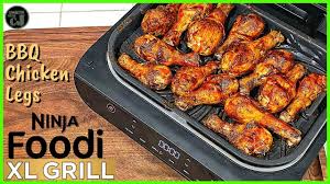 Ninja Foodi Xl Grill Bbq Chicken Legs Ninja Foodi Xl Grill Recipes Youtube Grilling Recipes Bbq Grilled Chicken Recipes Healthy Grilling Recipes