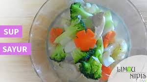 Easy mix vegetable recipe shared in 2 minutes. Sup Sayur Campur Youtube