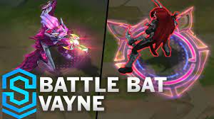 Battle Bat Vayne Skin Spotlight - Pre-Release - League of Legends - YouTube
