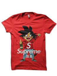 As revealed by goku black, apprentice supreme kais can travel through time using a time ring as long as they are wearing a potara earring of supreme kai rank, though this is due to him killing his mentor gowasu and stealing his potara and time rings. Supreme Dbz Goku Red T Shirt Swag Shirts