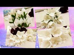 Cara Membuat Bunga Dari Kain Flanel By Desembri Yesti Youtube Paper Flowers Craft Making Fabric Flowers Felt Flowers Diy