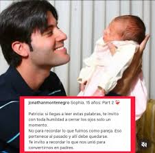 jonathanmontenegro : "SOPHIA HOY NO BAILARE EL VALS CONTIGO, PERO CIERRO  LOS OJOS Y TE IMAGINO GIRANDO CON ESA SONRISA QUE HEREDAS DE MI" Qué les  parece ? Justo o injusto ?