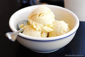 Transfer the mixture into your ice cream maker and freeze according to the manufacturer's instructions. Vanilla Ice Cream Recipe