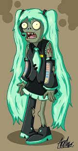Anti Miku Zombie Pics Plants Vs Zombies Hatsune Miku