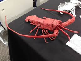 Japanese Spiny Lobster By Satoshi Kamiya Origami Animals Origami Models Origami Art