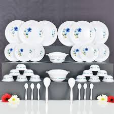 Brown and tan shades are also popular. Dinner Set Online Buy Dinnerware Sets Crockery Set Melamine Dinner Set At Best Price