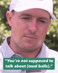 Spieth talking about mud balls 👀 (Via @golf_com)
