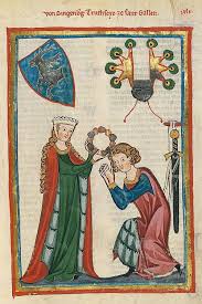 Couronne De Fleurs Amour Courtois Histoire Medievale Art Medieval