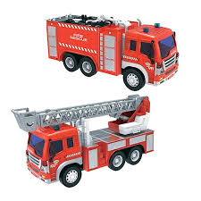 Dimensions du produit (boite/cm/environ) : Camion De Pompier 1 16 Motor Co King Jouet Vehicules De Chantier Et Tracteurs Motor Co Vehicules Circuits Et Jouets Radiocommandes