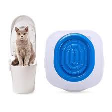 Kobwa Cat Toilet Training Kit Professional Cat Toilet Trainer The Best Pet Toilet Training Seat Tray Pet Kitty Potty Train System Kit With Step By Step Training Guide Blue Buy Online In Cayman