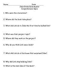 Alexander the great, isn't called great for no reason, as many know, he accomplished a lot in his short lifetime. Jake Drake Bully Buster Comprehension Quiz By Grade 2 Gal Tpt