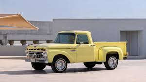 Image result for Contractors Yellow 1965 Truck
