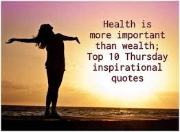 Fitness quotes for motivation in hindi conclusion. Health Is More Important Than Wealth Top 10 Thursday Inspirational Quotes Health News India Tv