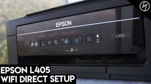Epson L405 Printer Wifi Direct Setup Creatorshed Youtube