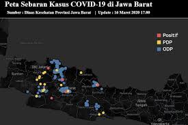 Saat ini ada lebih dari 207 juta muslim di indonesia. Berikut Peta Sebaran Virus Corona Di Jakarta Dan Jawa Barat Halaman All Kompas Com