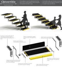 Landscape stairs urban landscape landscape design ramp stairs outdoor stairs. Stairs Convert To A Ramp On Demand Designs Ideas On Dornob