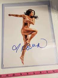 WWEWWF DIVA NUDE KAITLYN AUTOGRAPH 8X10 PICTURE | eBay