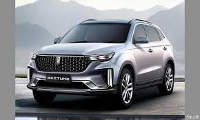 配ai全息智控系统 年内上市奔腾t33小型suv官图 汽车频道 中国青年网 chinese car small suv suv models