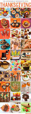 Here are some of the cutest and easiest thanksgiving treats i have come across so far. 30 Adorable Thanksgiving Desserts Chickabug Thanksgiving Fun Thanksgiving Kids Thanksgiving Snacks