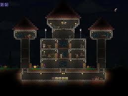 Terraria castle jungle building castles minecraft builds houses jungles build base designs palace blueprints castelo. Terraria Bases And Buildings