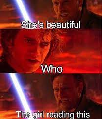 Never Thought The Prequels Were This Cringy Star Wars Quotes Star Wars Jokes Star Wars Humor