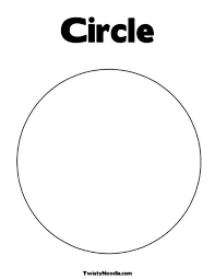 Easy shape coloring pages make math class more fun! Circle Coloring Page Shapes Preschool Shape Coloring Pages Preschool