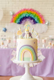 A cute cake to make your special occasion twinkle and shine with happiness, to see more cakes amazing unicorn cake it is actually widely accepted that printable birthday cards originated england greater century ago #printablebirthdaycard. The Sweetest Unicorn Birthday Party Free Printables Mint Event Design