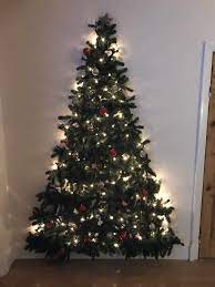 Clamp down the plywood, using table clamps to keep the board secure while cutting. Home Made Space Saving Christmas Tree Not Having Space For A Big Tree And After Finding Something Similar Online I Gave It A Go Christmas