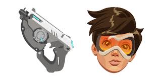 Overwatch 2 official announcement cinematic trailer zero hour blizzcon 2019. Overwatch 2 Tracer Pulse Pistol Cursor Custom Cursor