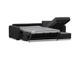 Erfahren sie mehr über das bett im sofa. Ecksofa Mit Schlaffunktion Flavien Stoff Anthrazit