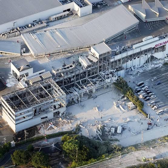 7.1 magnitude quake shakes Japan’s Kyushu and people are missing after a  shopping center collapses - The Washington Post