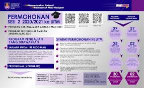 Syarat dan kelayakan asas permohonan ipg 2019. Uitm Official On Twitter Permohonan Kemasukan Ke Program Sarjana Muda Sepenuh Masa Uitm Sesi 2 2020 2021 Bagi Lepasan Stpm Setaraf Penerapan Asasi Undang Undang Uitm Pi005 Penerapan Diploma Semester Akhir Uitm Pastikan