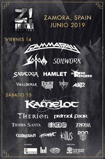 Cartel de Z! Live Rock 2019