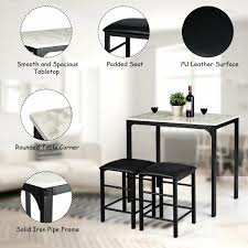 Find a wide selection of counter height bar stools for your island, office, kitchen table and more on athome.com. 3 Pcs Counter Height Dining Set Faux Marble Table Counter Height Dining Sets Marble Table Black Dining Room Furniture