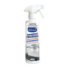 Grease removal using heated pressure washing. Hillmark 375ml Rangehood Filterkleen Cleaner Bunnings Australia