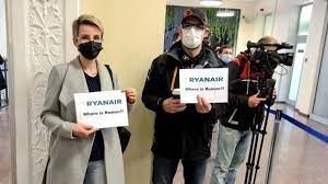 Belarus ordered a ryanair holdings plc flight transiting its airspace to land and arrested a journalist on board. Wt X11uraiyvtm