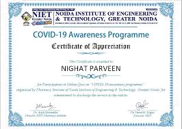 These works are immortal and. Covid 19 Awareness Programme Self4society