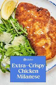 Knowing How To Cook Chicken Milanese Is A Life Skill Everyone Should Have Recipe In 2021 Chicken Milanese Milanese Recipe Chicken Dinner