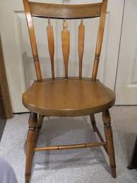 old farm kitchen chair with arrow back