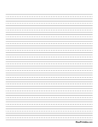 2nd grade blank writing paper. Free Printable Handwriting Paper