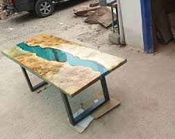 Custom Order For David From Usa Walnut Honeycomb Table Etsy Olive Wood Wood Resin Table
