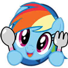 Everyone else on the internet was doing one! My Little Pony Emoji Stickers For Whatsapp