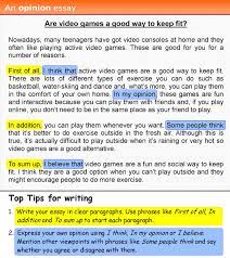 How to write an essay. An Opinion Essay Learnenglish Teens British Council