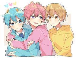 アメ on twitter anime best friends friend anime anime group of friends