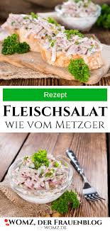 Rezept Fur Fleischsalat Wie Vom Metzger Womz Rezept Fleischsalat Rezept Rezepte Salate Rezepte Gesund