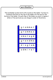 Free word sort collaborative phonics short vowel worksheets grade 1. Word Ladder Puzzle Generator And Puzzles Free Printable Worksheets