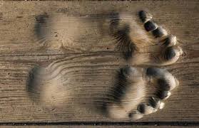 Wood A Buddhist Monk S Footprints Are Permanently Etched Into The Floorboards He Has Been Praying On Every Day For 20 Year With Images Buddhist Monk Footprint Monk